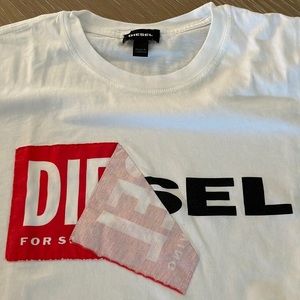 2 Men’s Diesel white T-Shirts
